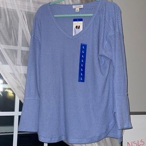 BRAND NEW LIGHT BLUE SWEATER
